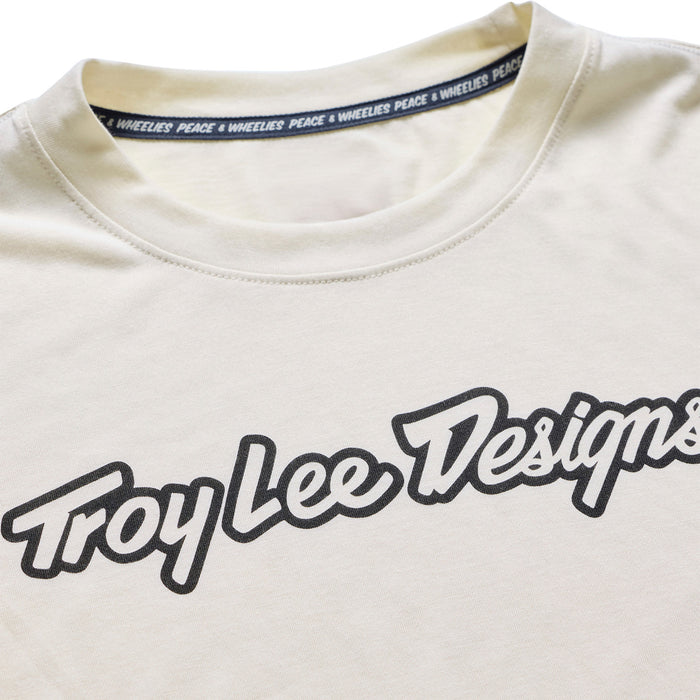 Troy Lee Designs Skyline Long-Sleeve Ride Tee Signature Pumice