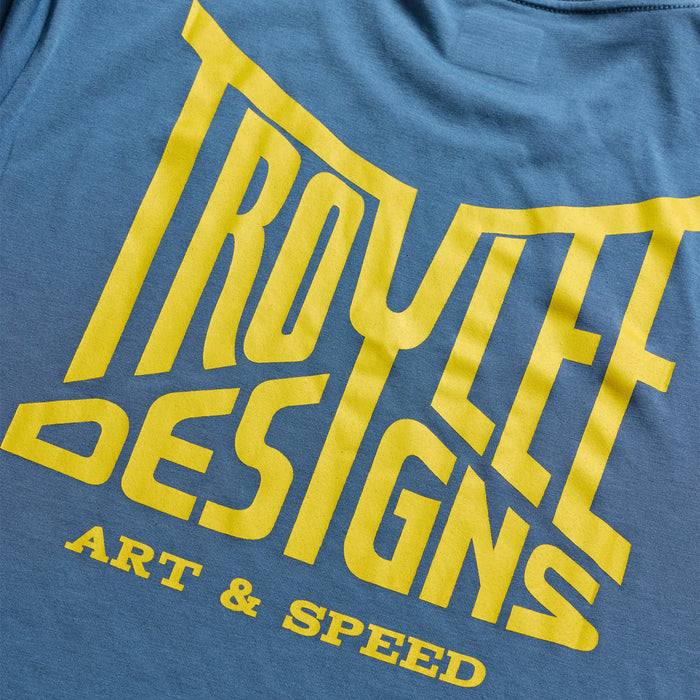 Troy Lee Designs Skyline Short-Sleeve Ride Tee Handlebar Slate