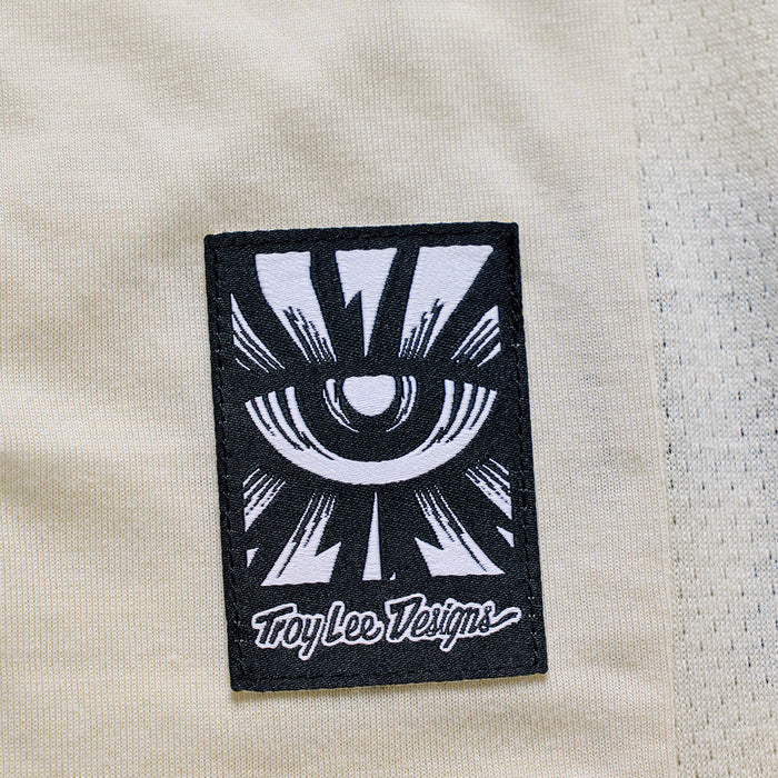 Troy Lee Designs Skyline Long-Sleeve Ride Tee Signature Pumice