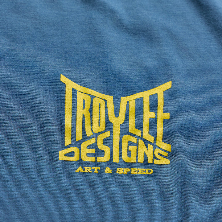 Troy Lee Designs Skyline Short-Sleeve Ride Tee Handlebar Slate