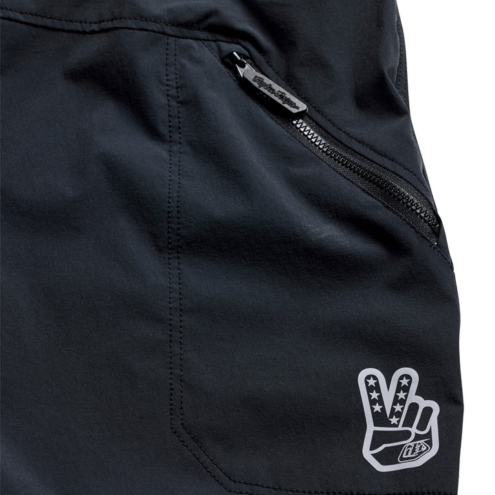 Troy Lee Designs Skyline Trail Shorts with Liner Mono Black