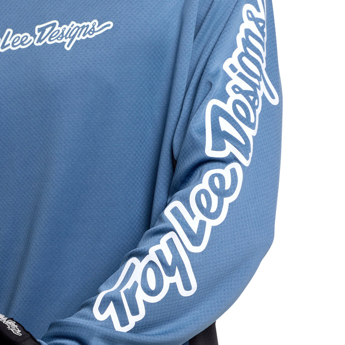 Troy Lee Designs Stage Long-Sleeve Jersey Signature Slate