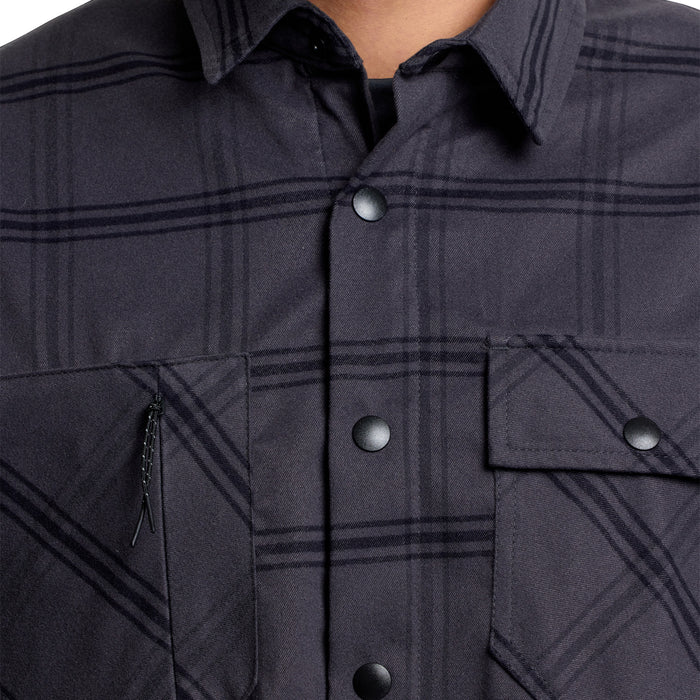 Troy Lee Designs Ruckus Ride Flannel YD Plaid Coal