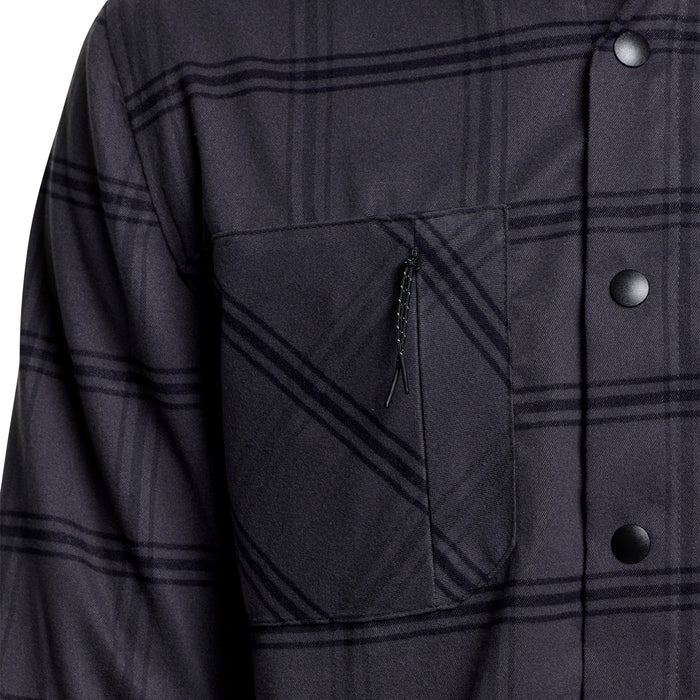 Troy Lee Designs Ruckus Ride Flannel YD Plaid Coal