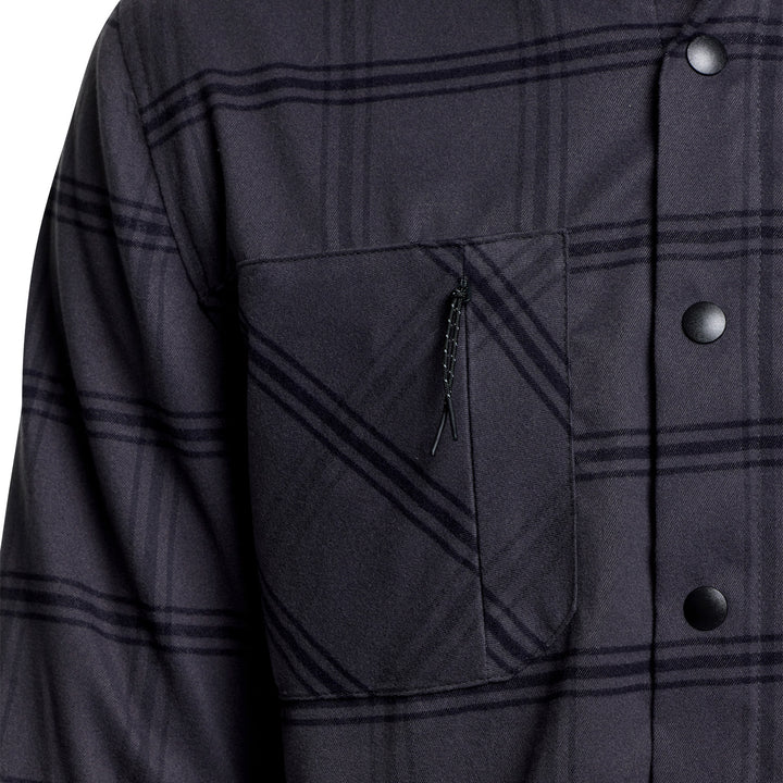 Troy Lee Designs Ruckus Ride Flannel YD Plaid Coal