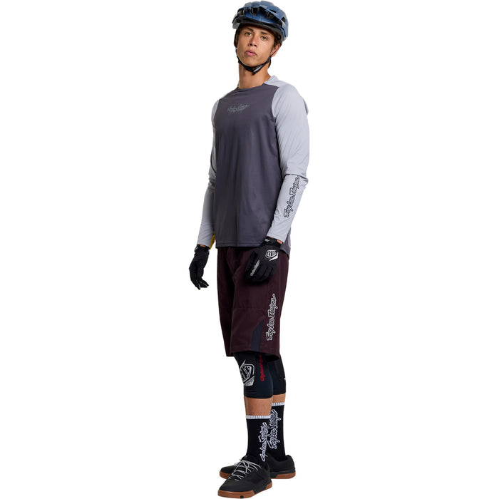 Troy Lee Designs Skyline Pro Long-Sleeve Jersey Descend Carbon