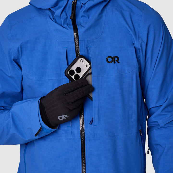 Outdoor Research Carbide Jacket - Men's Azurite