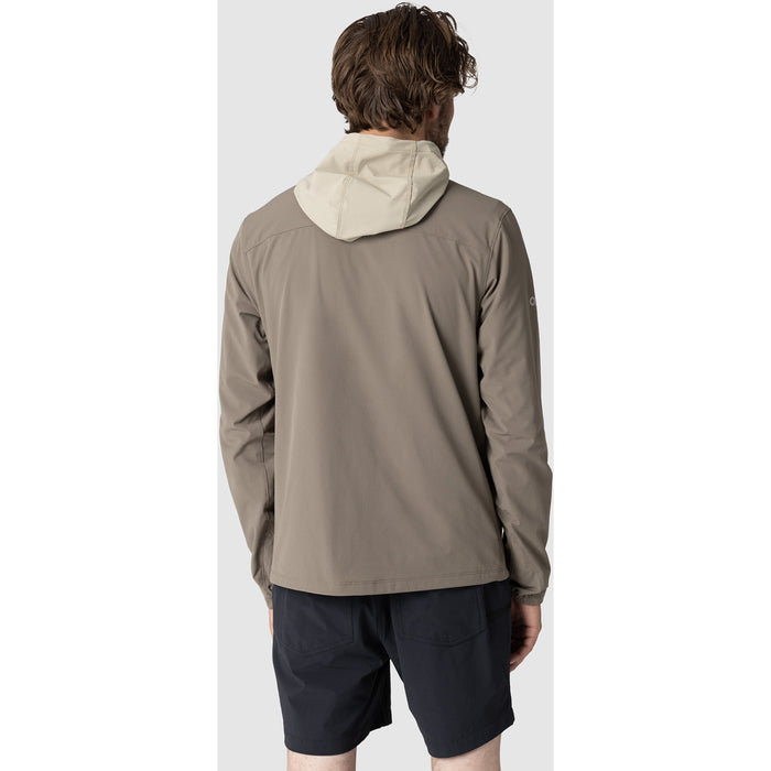 Outdoor Research Ferrosi Hoodie - Men's Gravel/Pro Khaki