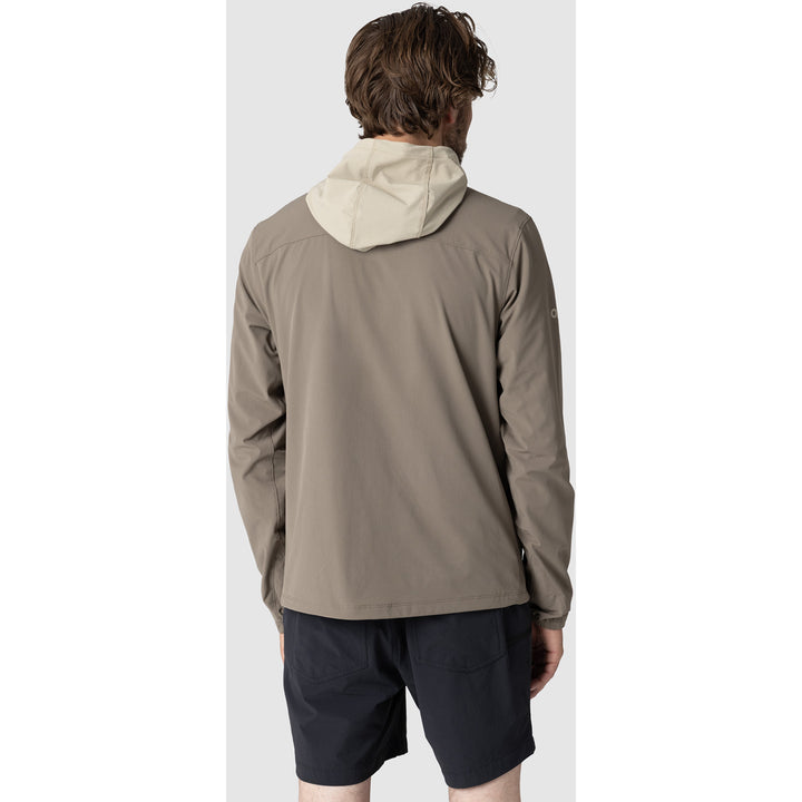 Outdoor Research Ferrosi Hoodie - Men's Gravel/Pro Khaki