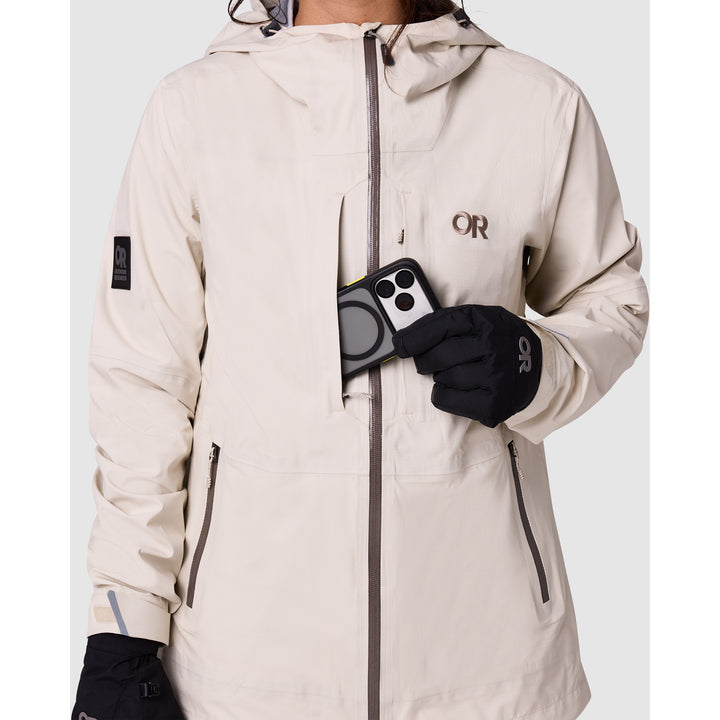 Outdoor Research Carbide Jacket - Women's Oyster