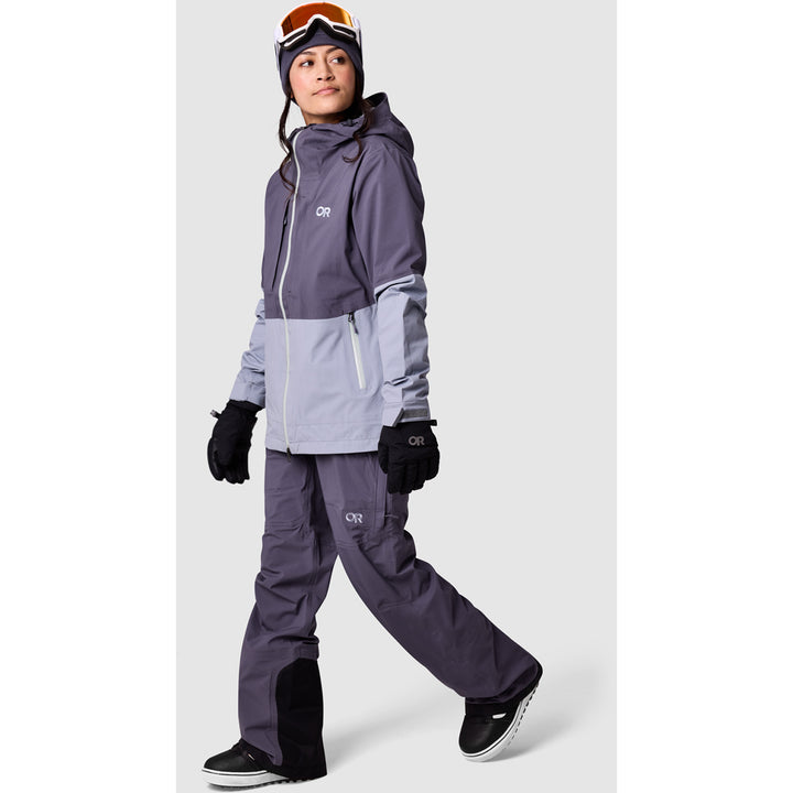 Outdoor Research Carbide Plus Jacket - Women's Smoky Quartz/Slate