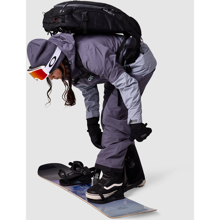 Outdoor Research Carbide Plus Jacket - Women's Smoky Quartz/Slate