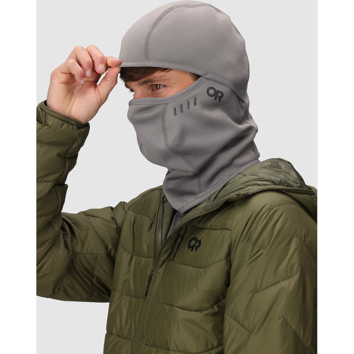 Outdoor Research Alpine Fleece Balaclava Pewter
