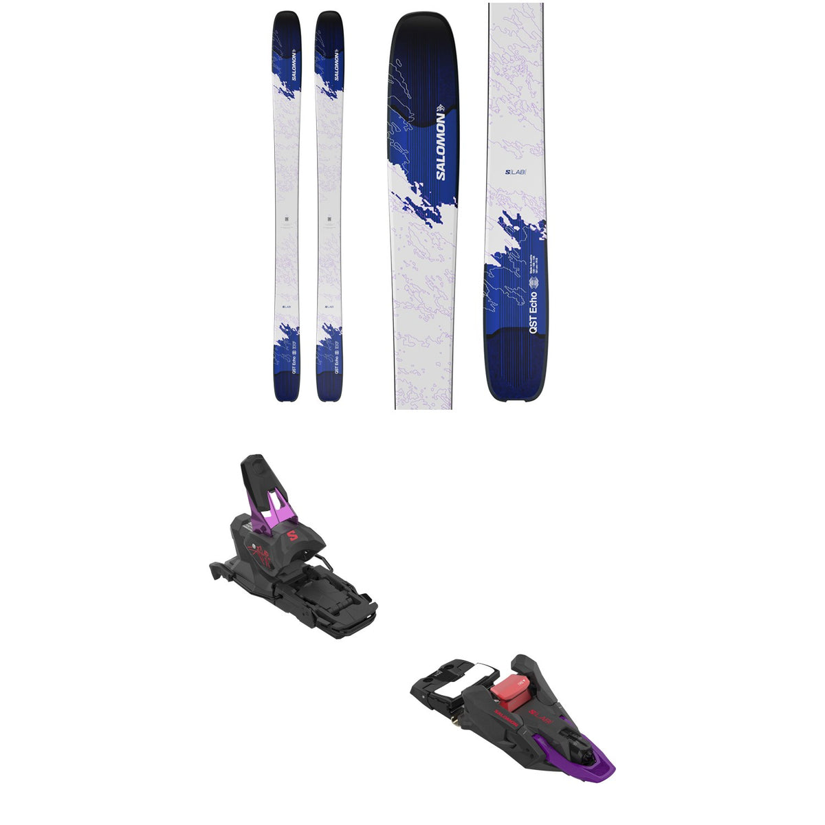 Salomon S/LAB QST Echo Skis + S/LAB Shift² MN 16 Alpine Touring Ski Bindings 2027