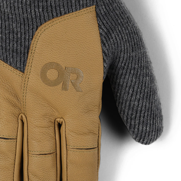 Outdoor Research Flurry Leather Glove Charcoal