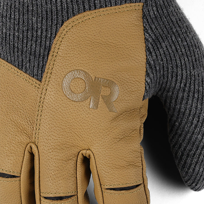 Outdoor Research Flurry Leather Glove Charcoal