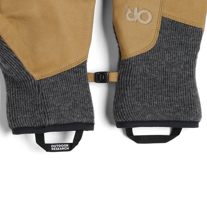 Outdoor Research Flurry Leather Glove Charcoal