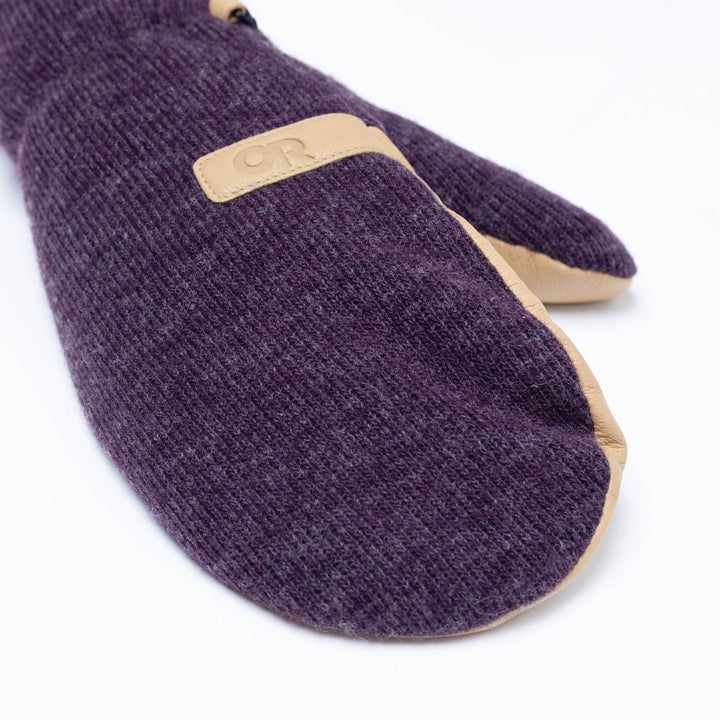 Outdoor Research Flurry Solstice Mittens Amethyst/Natural