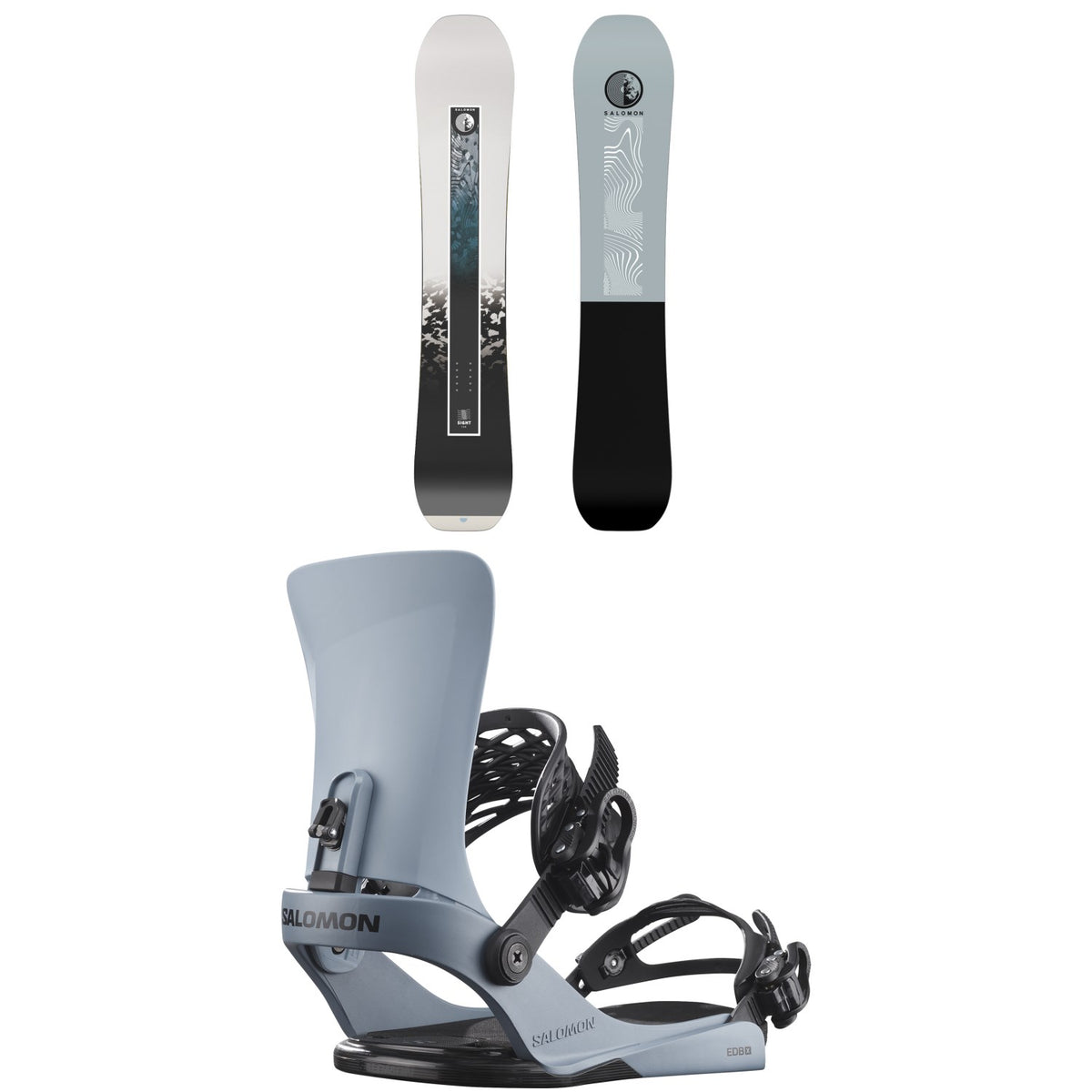 Salomon Sight X Snowboard + EDB X Snowboard Bindings 2027