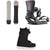 Salomon Overcast Snowboard + EDB X Snowboard Bindings + Pearl Boa X Snowboard Boots - Women's 2027