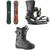 Salomon Sleepwalker Snowboard + EDB X Snowboard Bindings + X Approach Lace SJ Boa Snowboard Boots 2027
