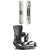 Salomon Kickback Snowboard + EDB X Snowboard Bindings 2027