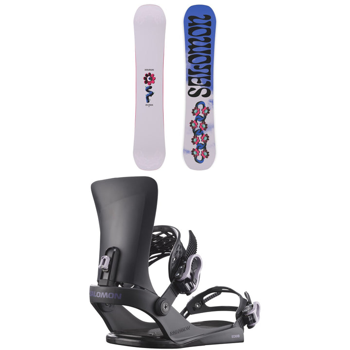 Salomon Oh Yeah Snowboard +  EDB X Snowboard Bindings - Women's 2027