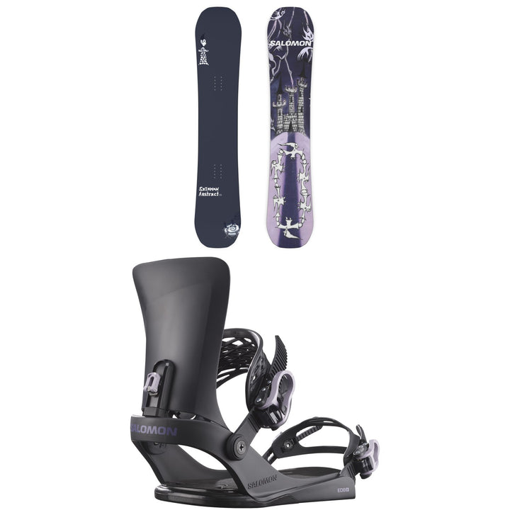 Salomon Abstract Snowboard + EDB X Snowboard Bindings 2027