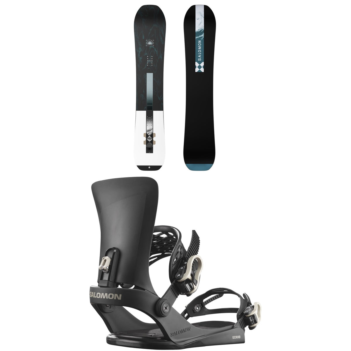 Salomon Sight Snowboard + EDB X Snowboard Bindings 2027