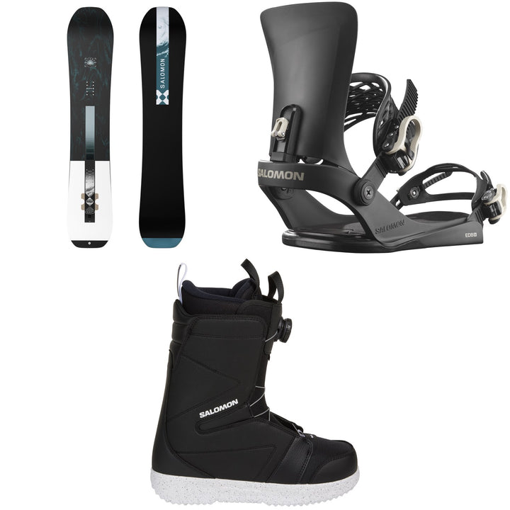 Salomon Sight Snowboard + EDB X Snowboard Bindings + Faction Boa X Snowboard Boots 2027
