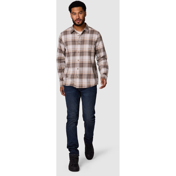 Outdoor Research Ravenna Flannel Shirt - Men's Oyster Plaid