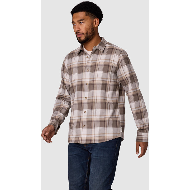 Outdoor Research Ravenna Flannel Shirt - Men's Oyster Plaid