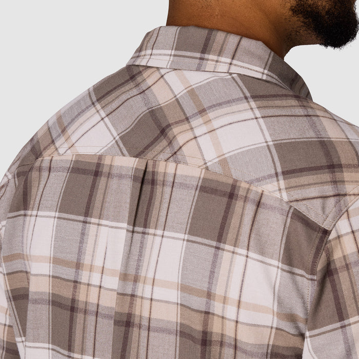 Outdoor Research Ravenna Flannel Shirt - Men's Oyster Plaid