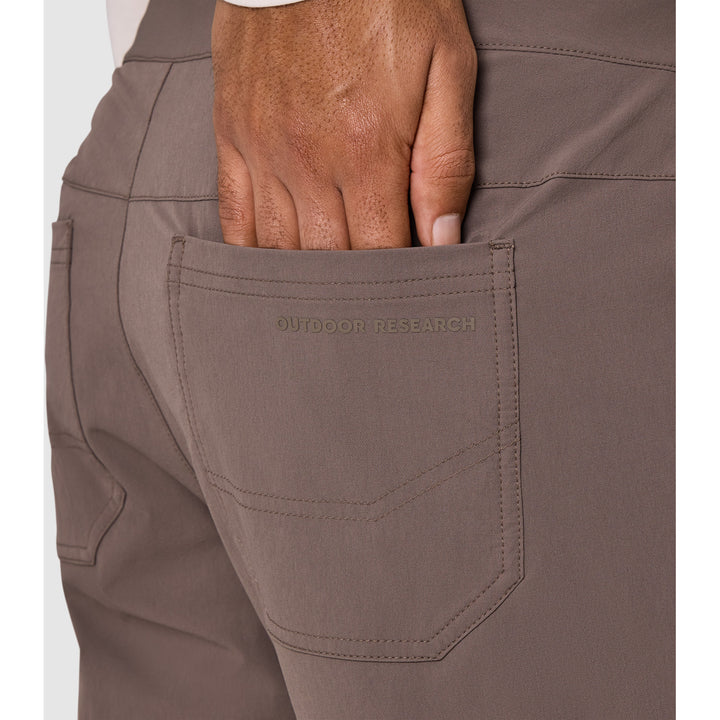 Outdoor Research Freebrook Short Pants - Men's Gravel