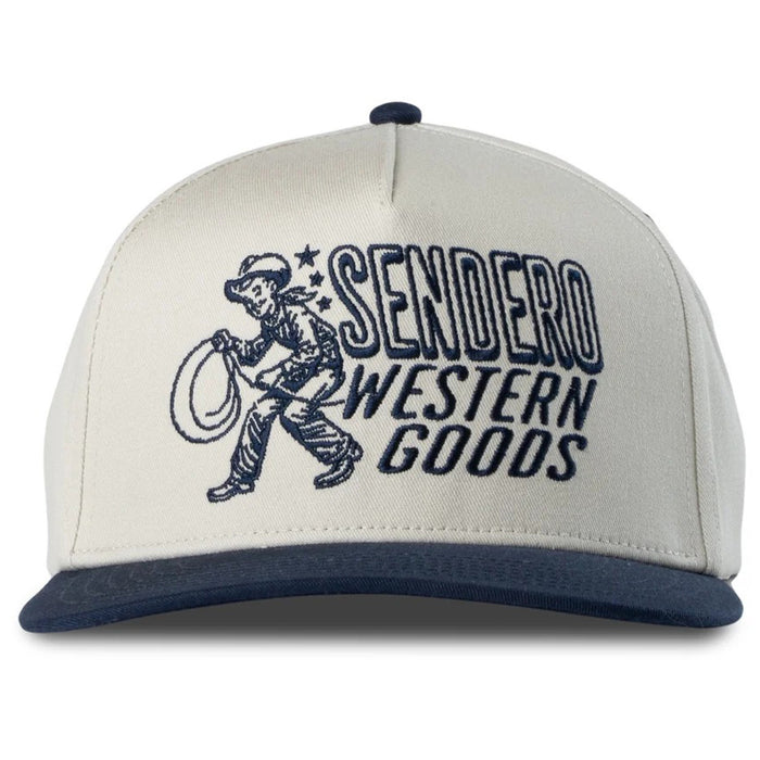 Sendero Provisions Co. Western Goods Hat White/Navy
