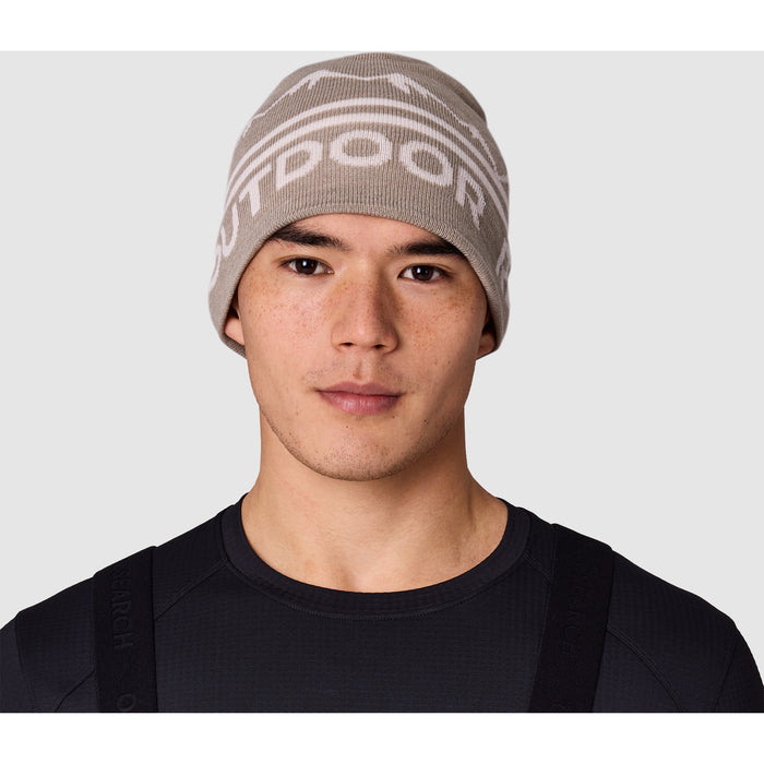 Outdoor Research Logo Knit Beanie Pro Khaki/Oyster
