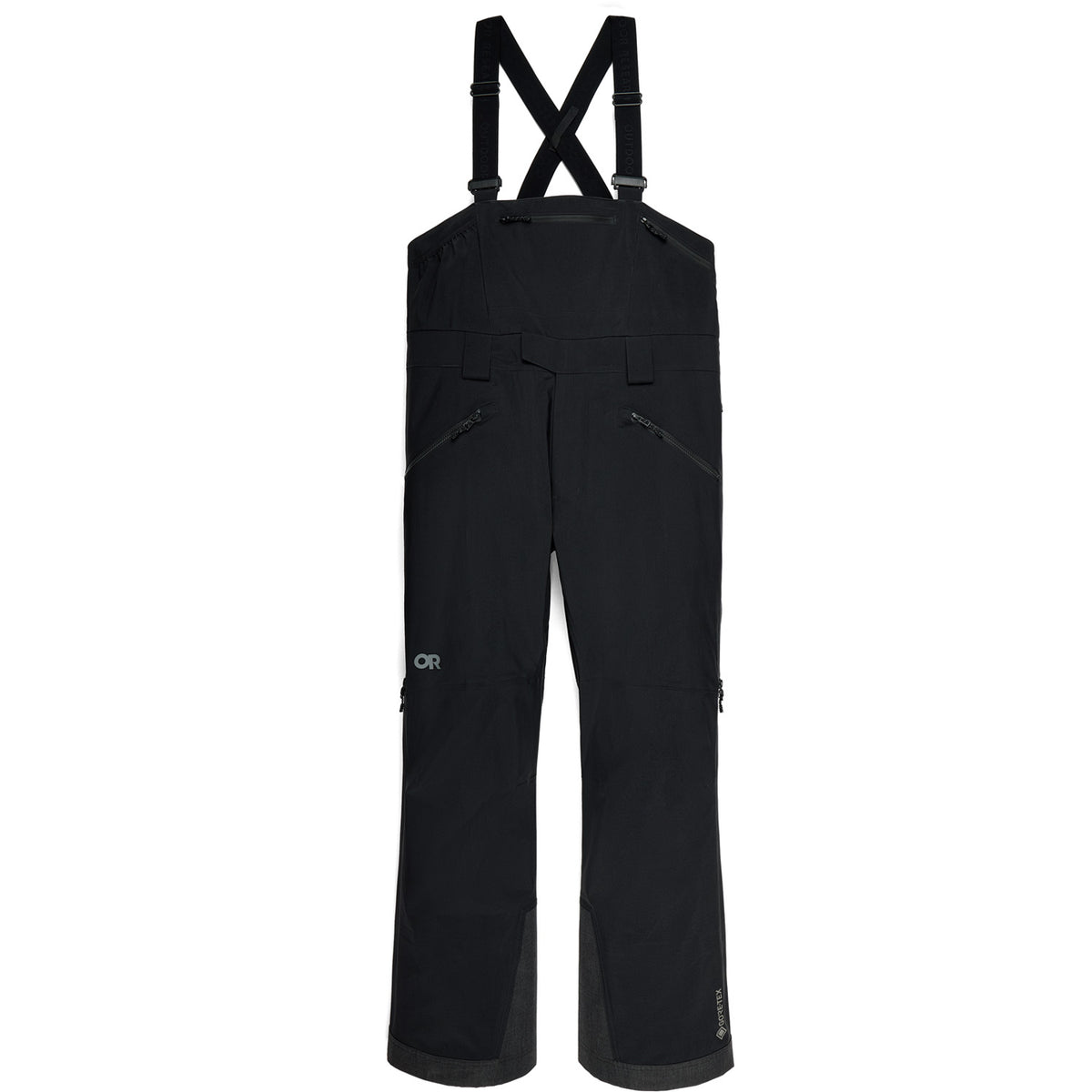 Outdoor Research Hemispheres Team Gore-Tex 3L Short Bibs - Men's Black