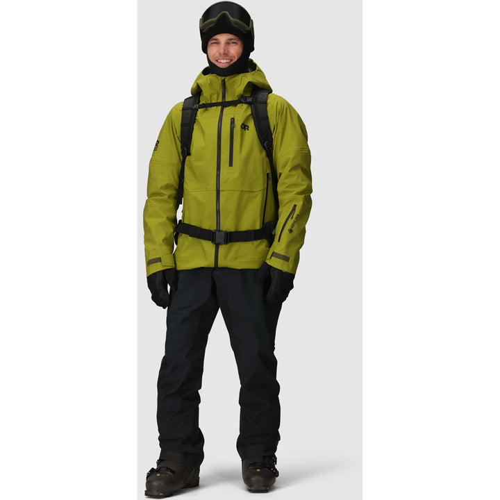 Outdoor Research Hemispheres Team Gore-Tex 3L Short Bibs - Men's Black