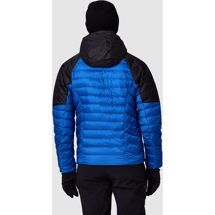 Outdoor Research Helium Down Hoodie - Men's Azurite/Black