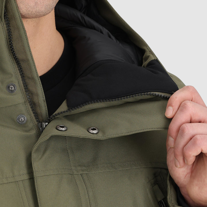 Outdoor Research Stormcraft Down Parka - Men's Ranger Green