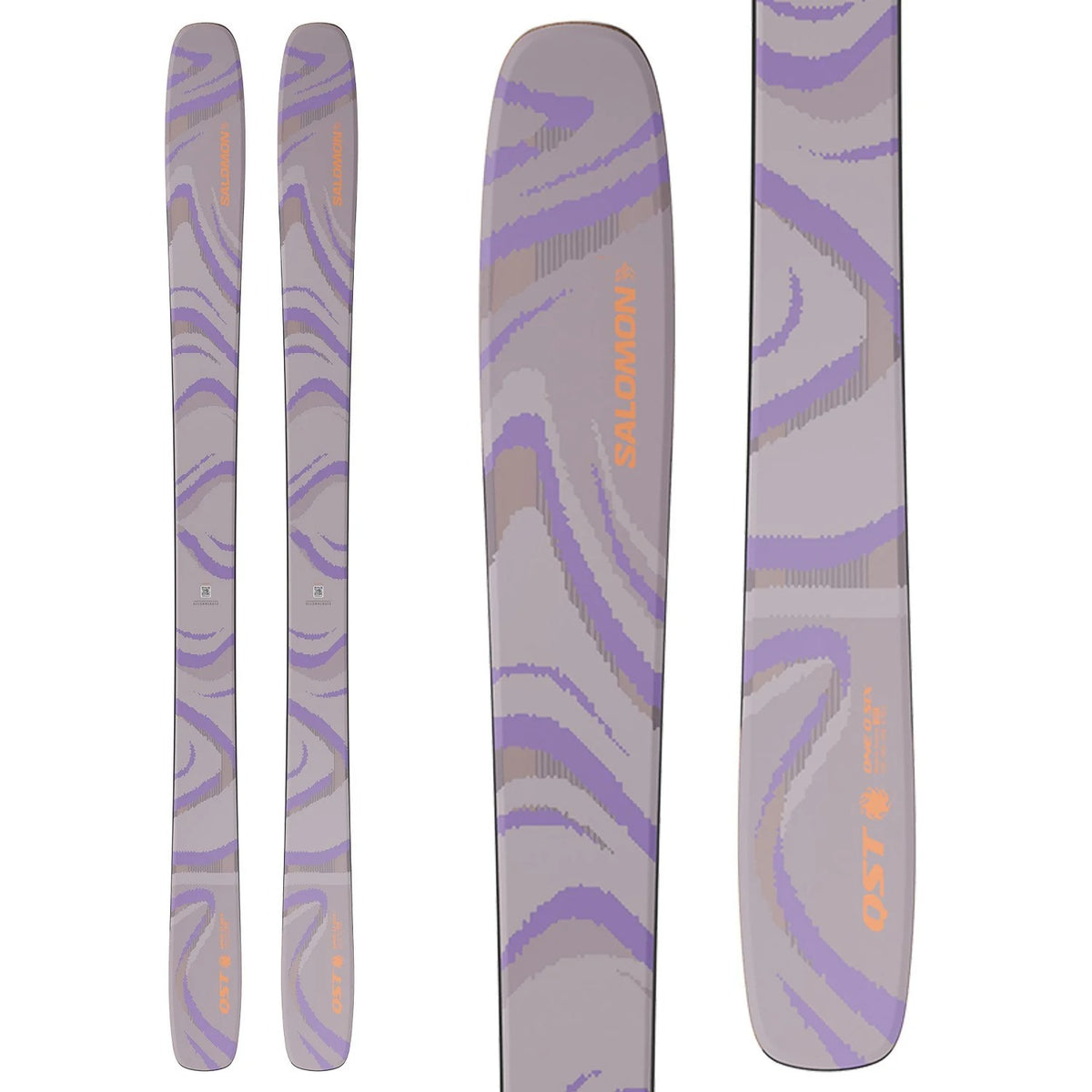 Salomon QST 106 Skis + Marker Griffon 13 ID Ski Bindings 2026
