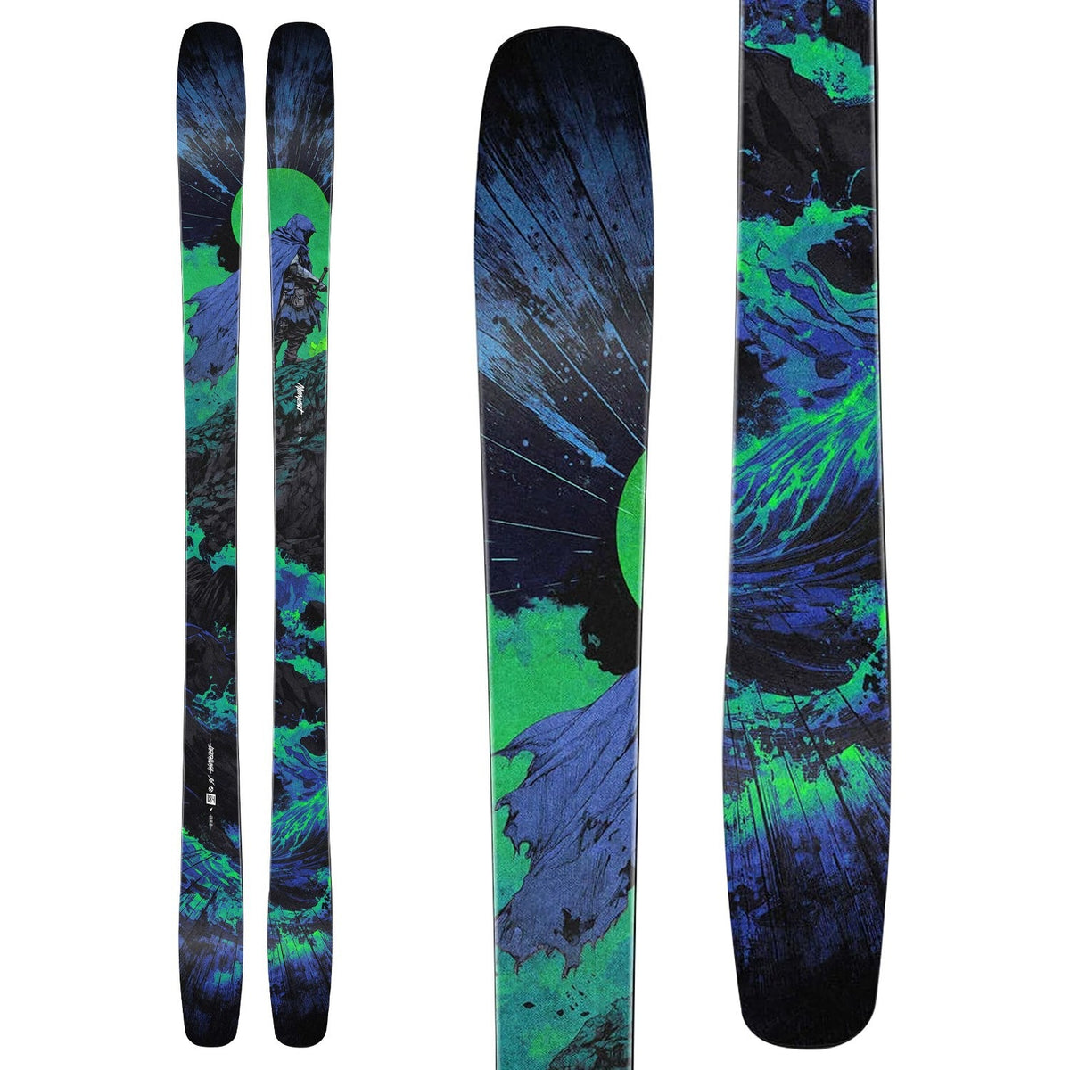 Moment Deathwish 96 Skis + Salomon Strive 12 GW Ski Bindings 2026