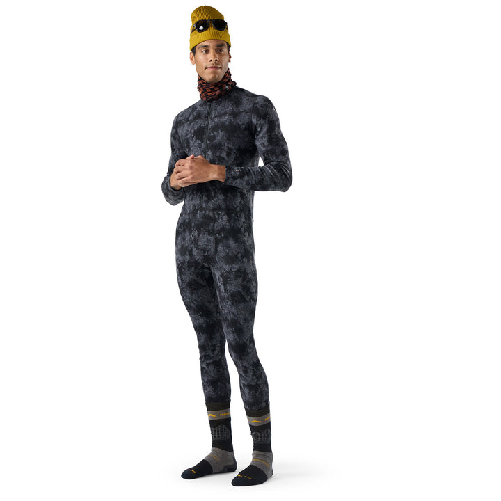 Smartwool Classic Thermal Merino Base Layer One Piece - Men's Black Tie Dye