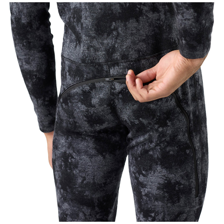 Smartwool Classic Thermal Merino Base Layer One Piece - Men's Black Tie Dye