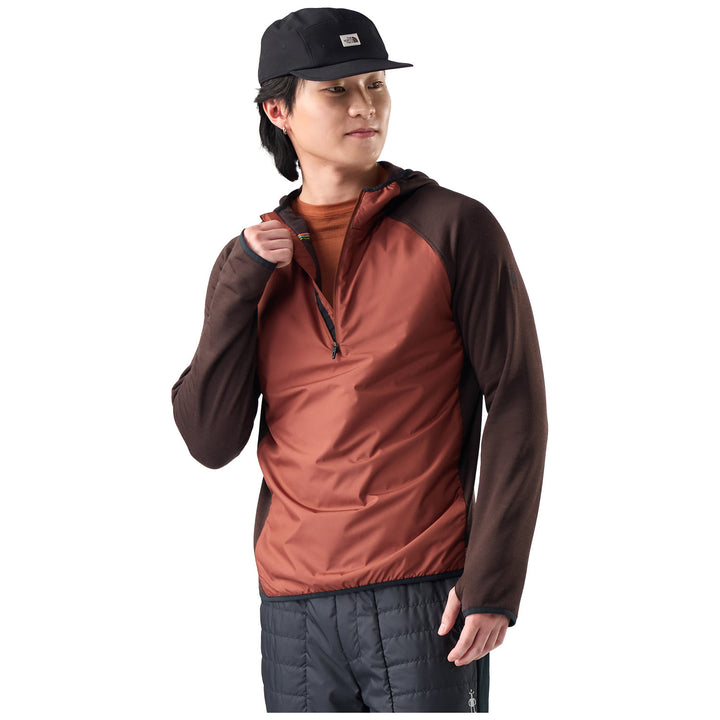 Smartwool Smartloft 1/2 Zip Hoodie - Men's Burnt Sienna