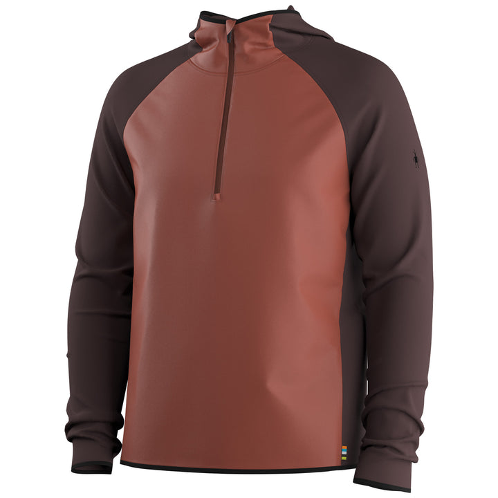 Smartwool Smartloft 1/2 Zip Hoodie - Men's Burnt Sienna