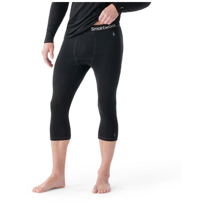 Smartwool Classic All-Season Merino Base Layer 3/4 Bottoms - Men's Black