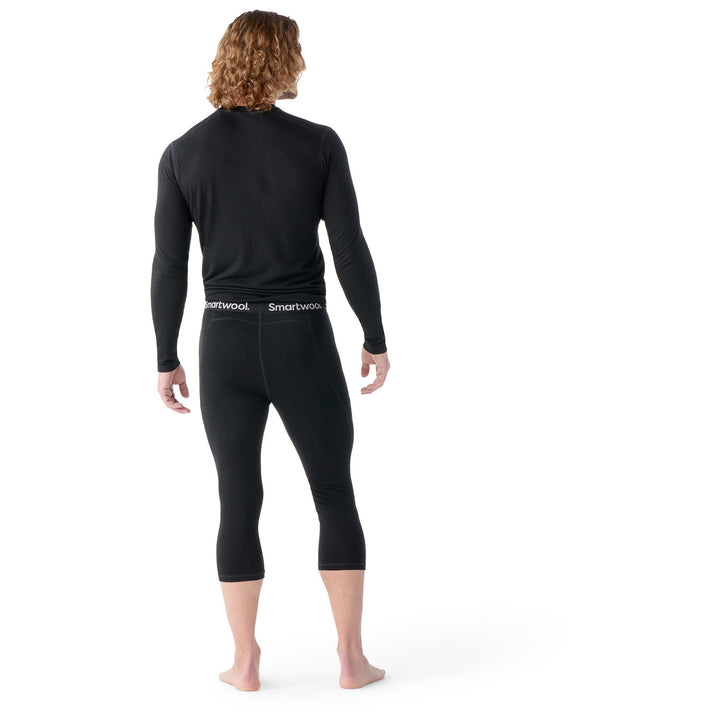 Smartwool Classic All-Season Merino Base Layer 3/4 Bottoms - Men's Black