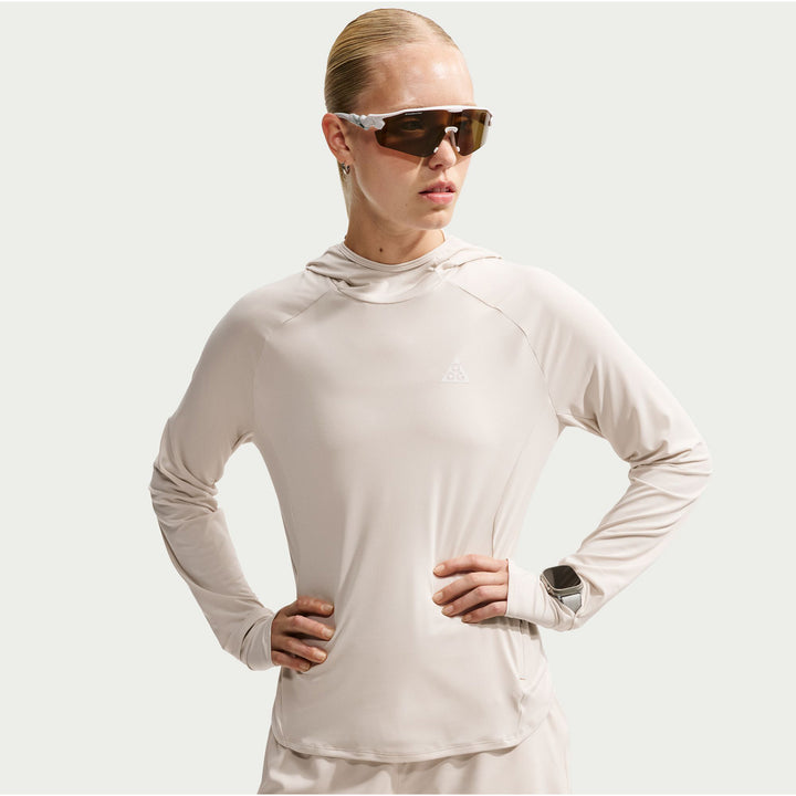 Nike ACG UV-Resistant Hooded Top - Women's Lt Orewood Brown/Summit White