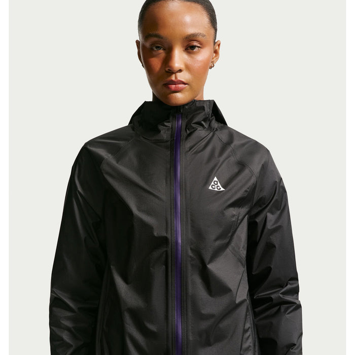 Nike ACG "Trailwind" Jacket - Women's Black/Summit White